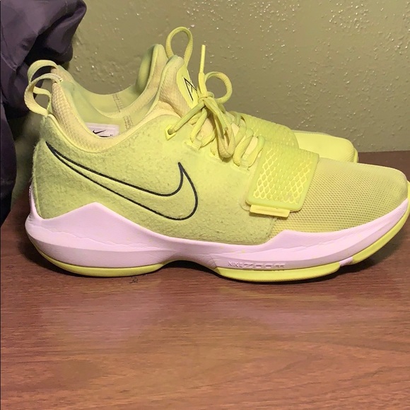 Nike Other - NIKE PG1 volt black white.